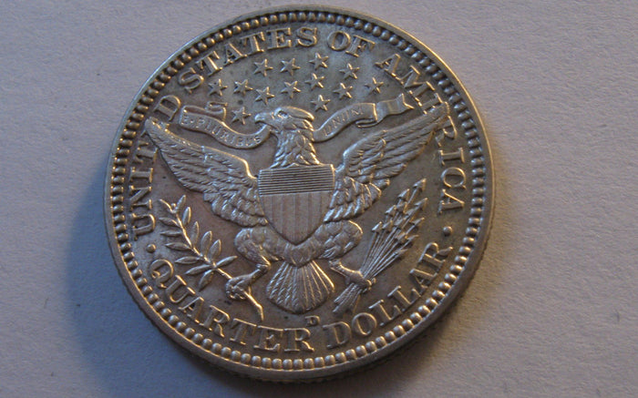 1916-D Barber Quarter. MS-62 | Of Coins & Crystals