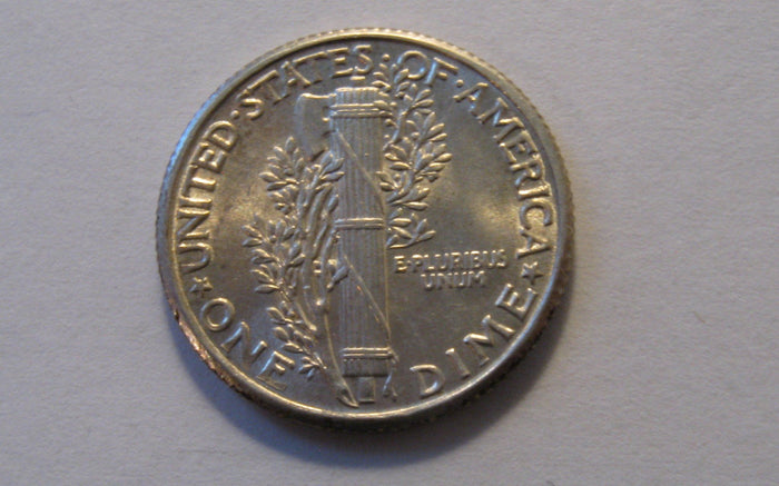 1926 Mercury Dime. MS64FB | Of Coins & Crystals