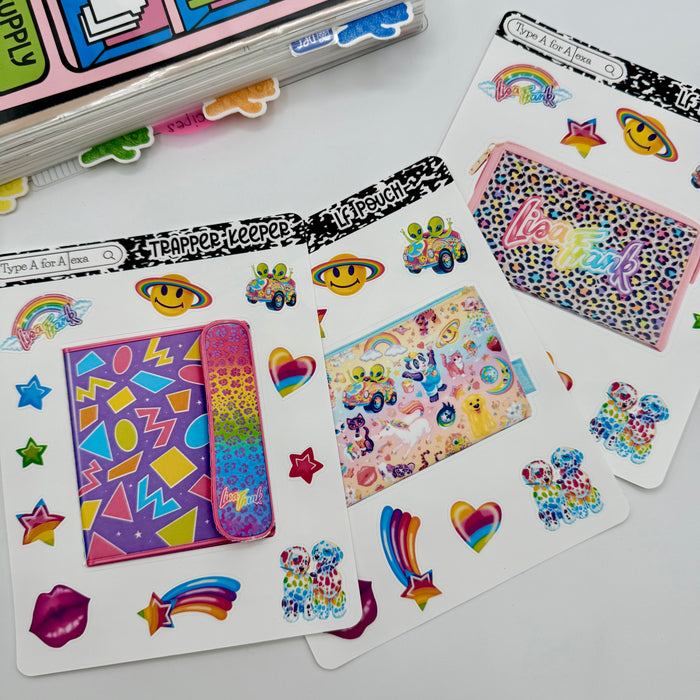 LF Pouch Jumbo Journaling Sticker Pocket - Version 2
