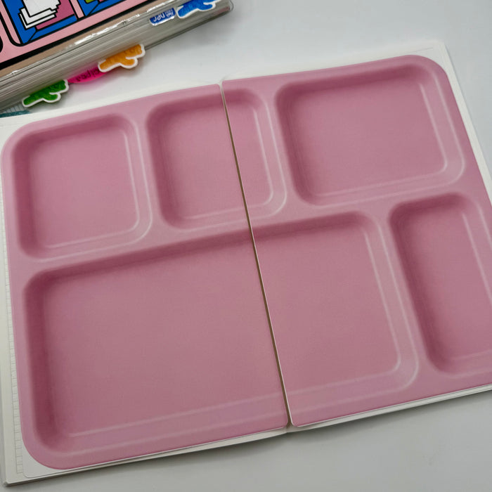Blush Lunch Tray Sticker Kit