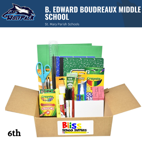 B. E. Boudreaux Middle - Sixth Grade