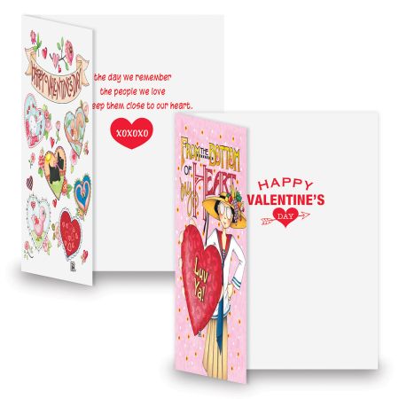 Bottom of My Heart Valentine Greeting Card Bundle