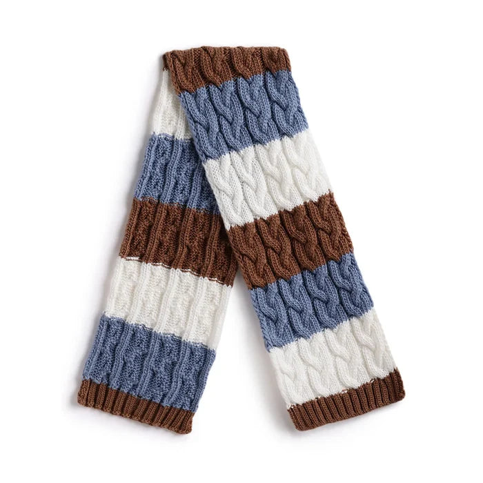 Boys Self Design Cap with scarf
