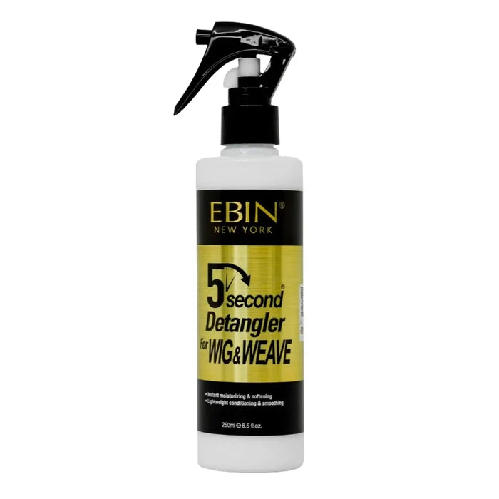 Ebin New York 5 Second Argan Oil Wig Detangler 250ml