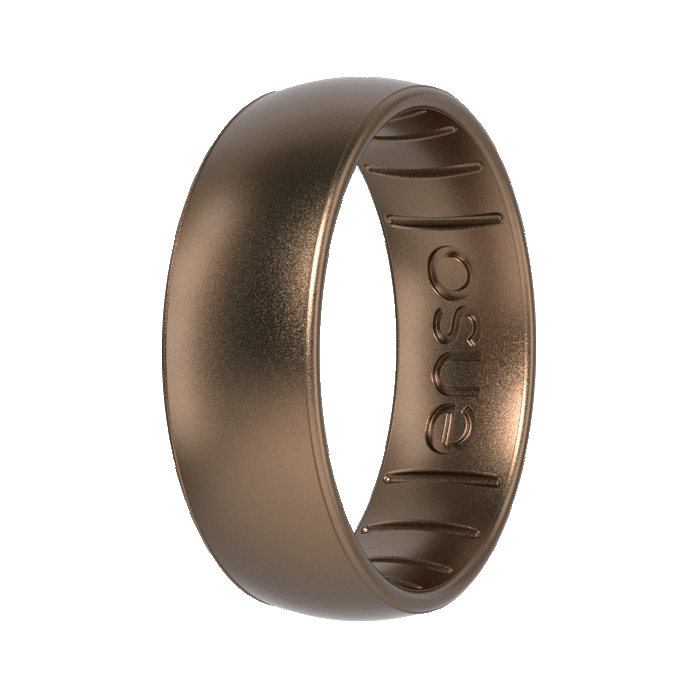 Elements Classic Silicone Ring - Bronze