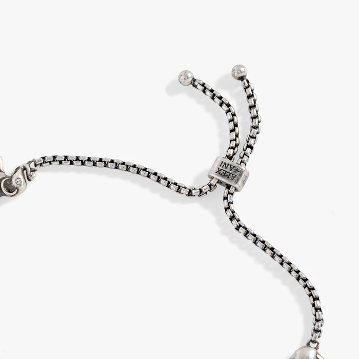 Elephant Crystal Bolo Bracelet