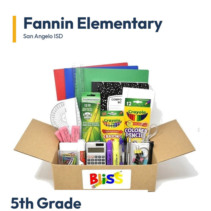 Fannin Elementary - 5th Grade