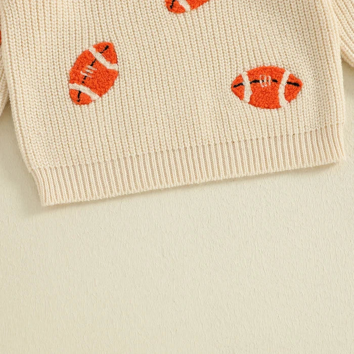 FOOTBALL Knitted Sweater