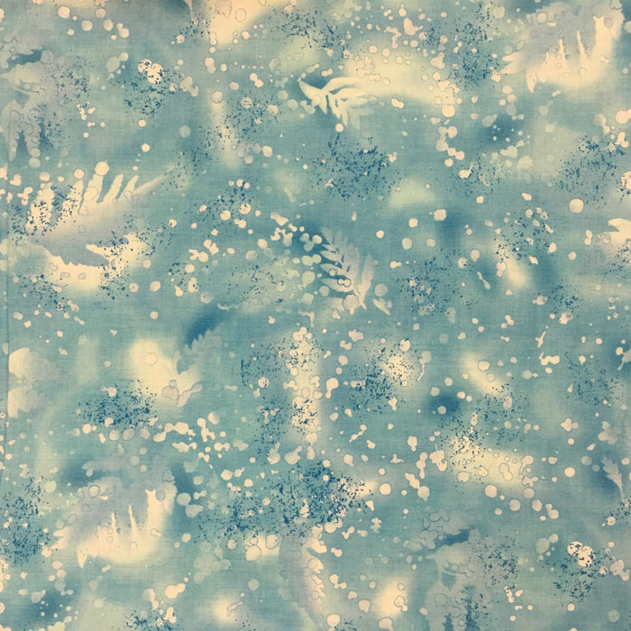 FOSSIL FERN-1S TURQUOISE & LAVENDER