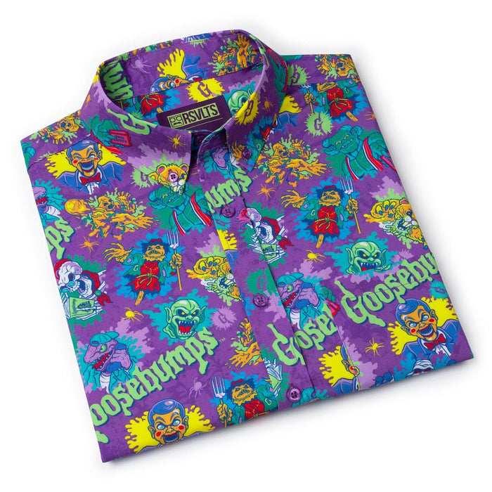 RSVLTS Goosebumps Short Sleeve Shirt Goosebumps "Scared Sheetless" – KUNUFLEX Short Sleeve Shirt Goosebumps "Scared Sheetless" – KUNUFLEX Short Sleeve Shirt