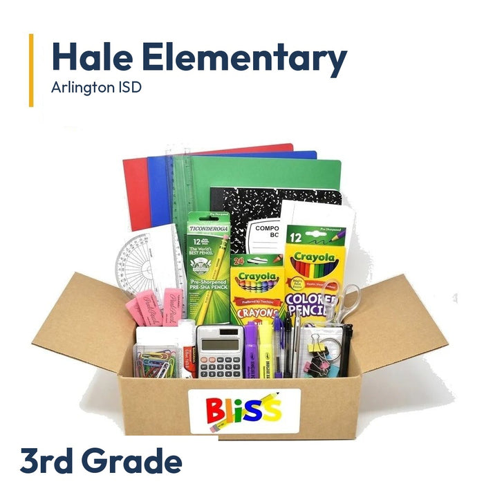 Hale Elementary 3rd Grade School Supply Kit