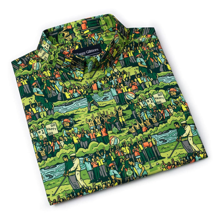 RSVLTS Happy Gilmore Short Sleeve Shirt Happy Gilmore "Happy's Hooligans" – KUNUFLEX Short Sleeve Shirt Happy Gilmore "Happy's Hooligans" – KUNUFLEX Short Sleeve Shirt