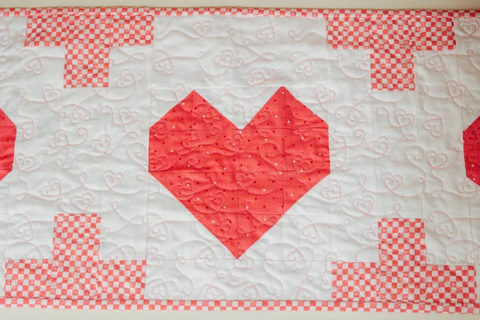 Heart Table Runner