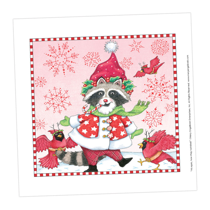 His Eyes, How They Twinkled! Mini Print