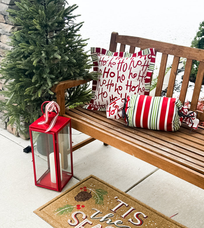 Ho Ho Ho Porch Pillow Set (Downloadable Pattern)