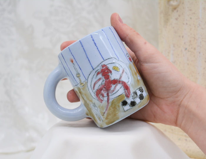 Lil Blue Lobster Mug