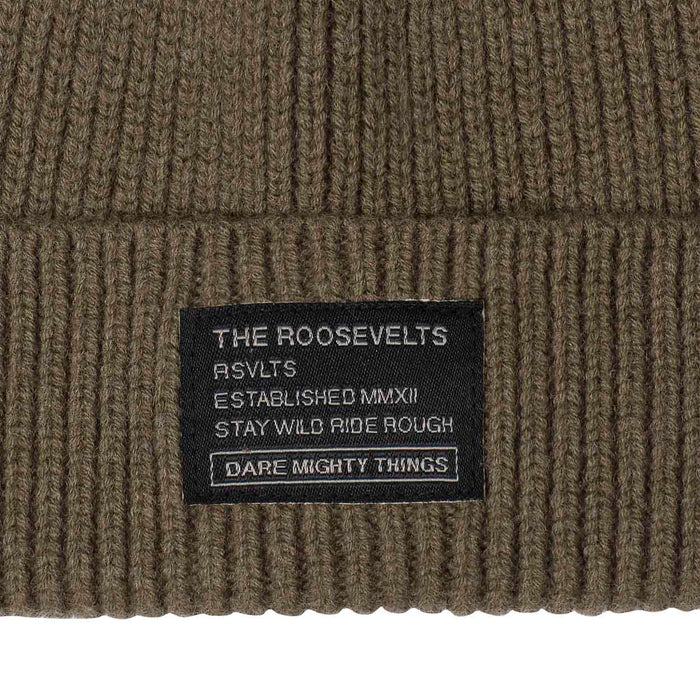 RSVLTS RSVLTS Beanie RSVLTS Mocha Beanie