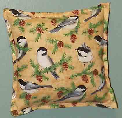Mini Balsam Pillow Chickadee