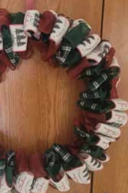 No Sew No Glue Wreath (Downloadable Pattern)