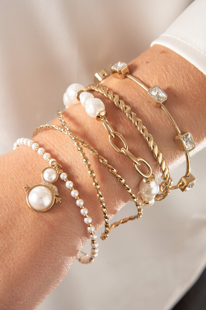Organic Pearl Bracelet
