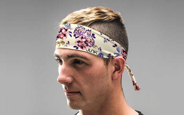 Peony Party Flex Tie Headband - View 4