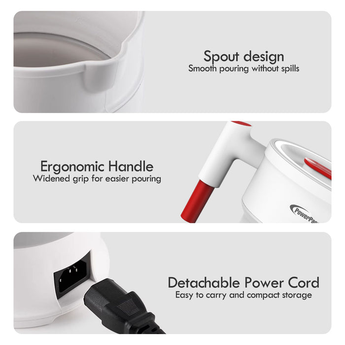 PowerPac Travel Jug, Universal Kettle Jug, Travel Jug, Foldable Jug, Kettle Jug (PPJ2023)