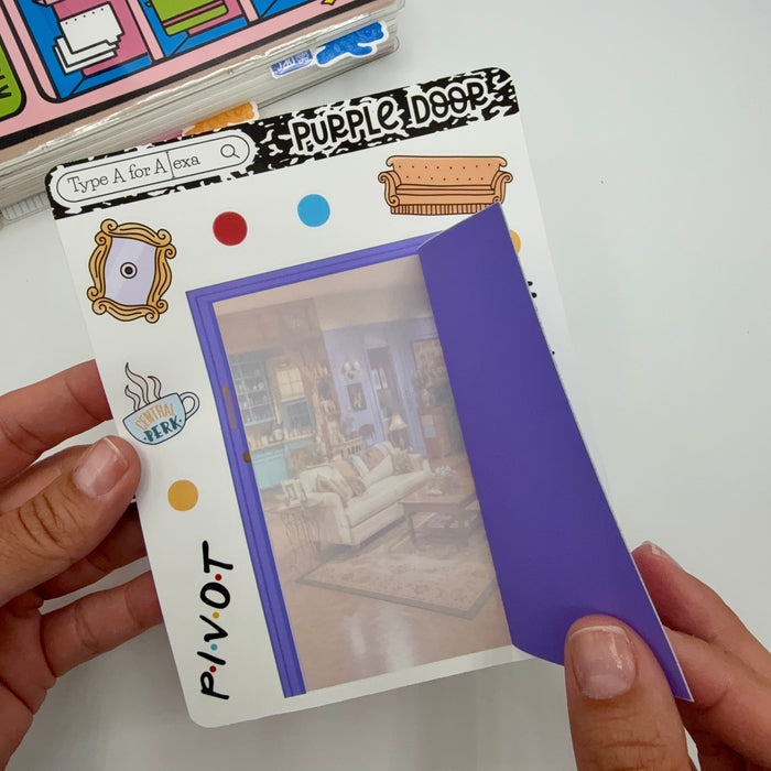 Purple Door Jumbo Journaling Interactive Sticker