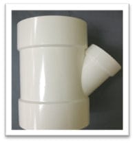PVC Reducing Wye DWV MEGA