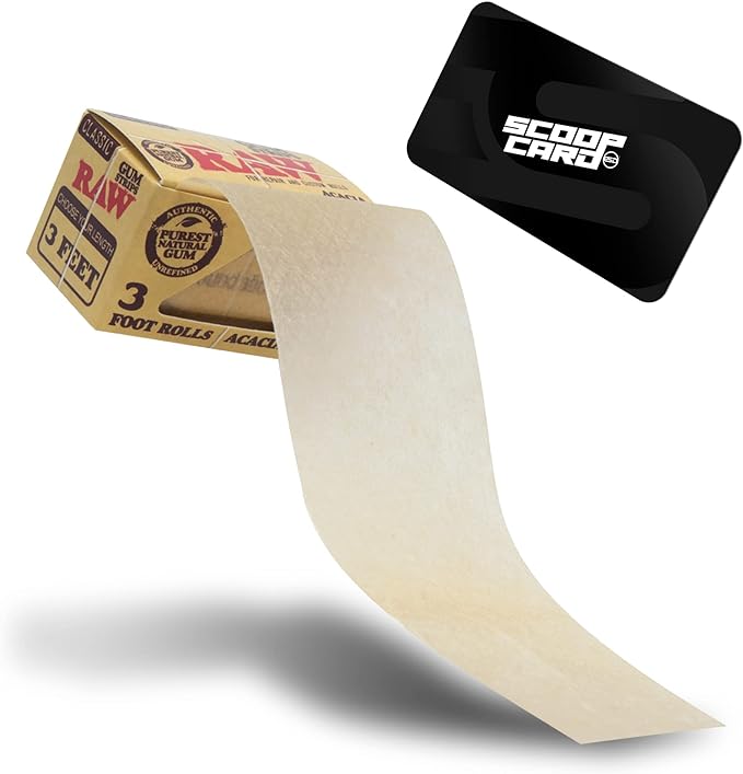 RAW Classic 3ft Raw Gum Strips 24ct