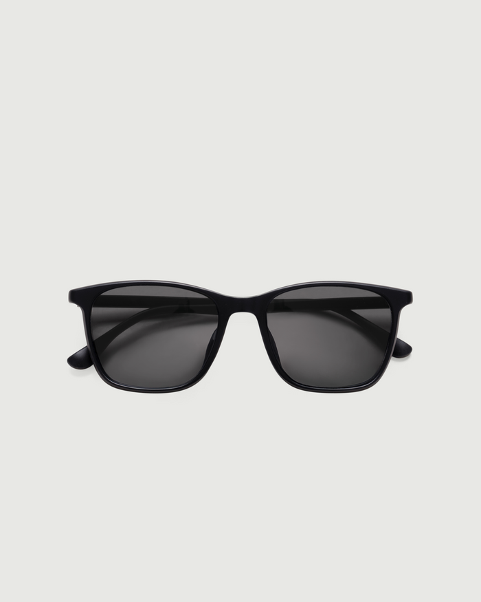 Tire::Roy Sunglasses square black recycled polyester top