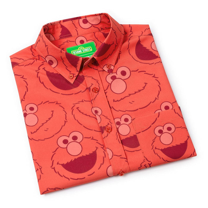 RSVLTS Sesame Street Short Sleeve Shirt Sesame Street "Elmo Everywhere" – KUNUFLEX Short Sleeve Shirt Sesame Street "Elmo Everywhere" – KUNUFLEX Short Sleeve Shirt