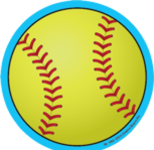 Large Notepad - Softball - Creative Shapes Etc.