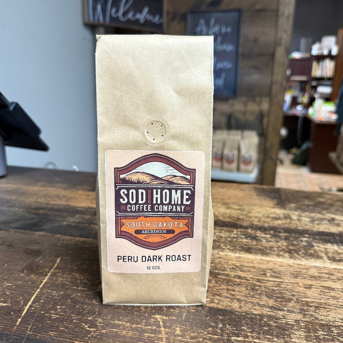 SOD Home Coffee Company - Peru Dark Roast - Whole Bean