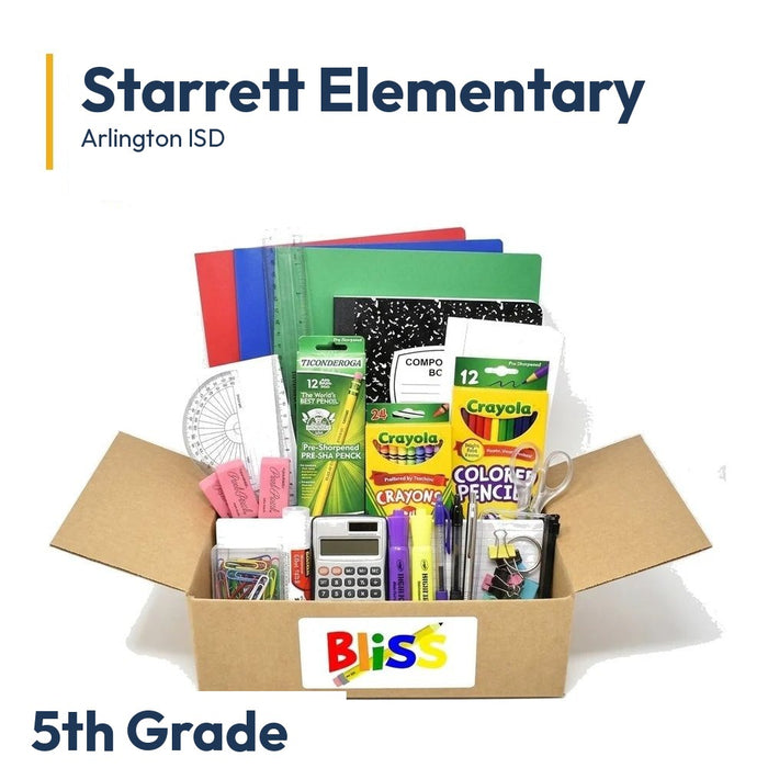 Starrett Elementary 5th Grade School Supply Kit