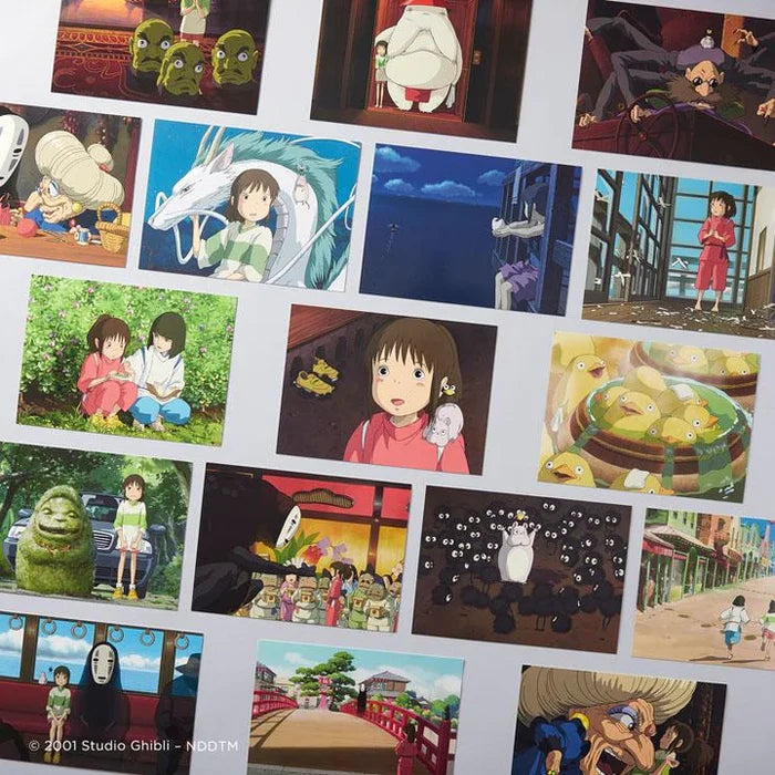 spirited away designed postcards