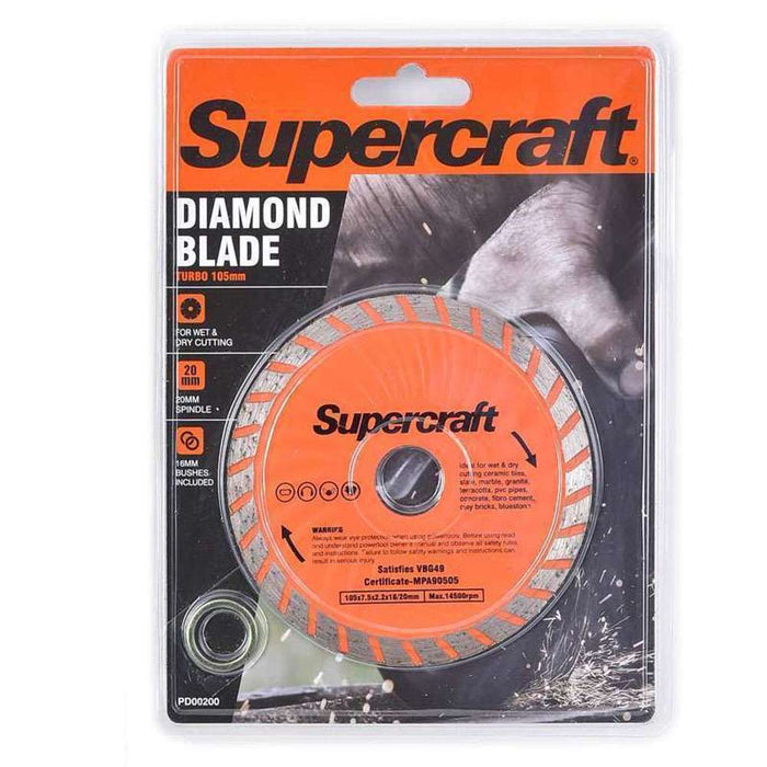 Supercraft Diamond Blade Turbo 105mm