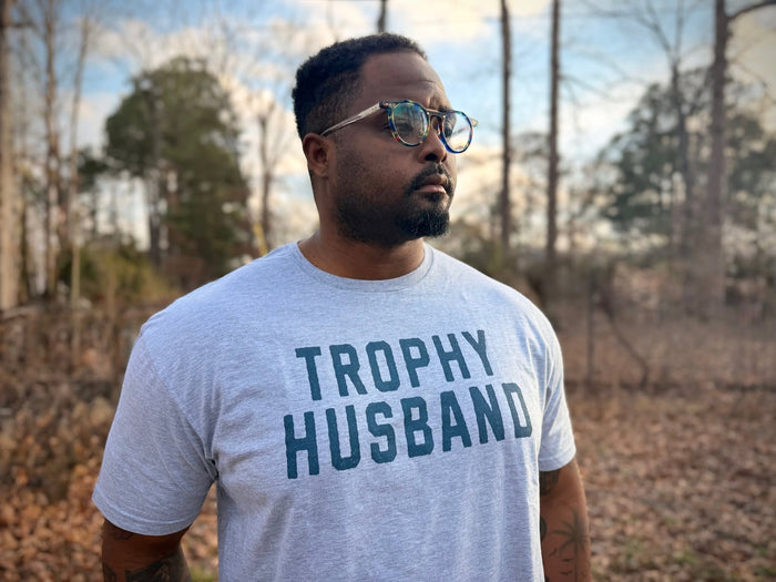Trophy Husband Tee | Sport Gray