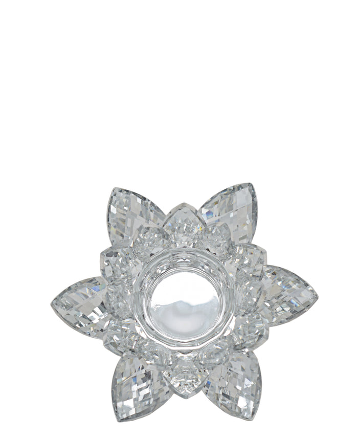 Urban Decor Protea Candle Holder 13 x 5cm - Silver