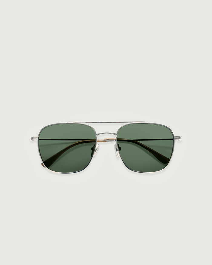 Silver::Val Sunglasses pilot silver metal top