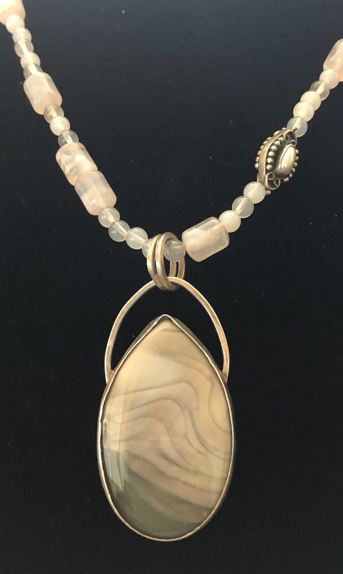 Willow Creek w/ Pink Chalcedony | Of Coins & Crystals