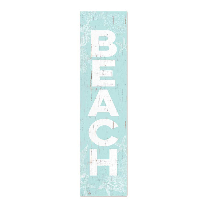 11x46 Beach Leaner Sign