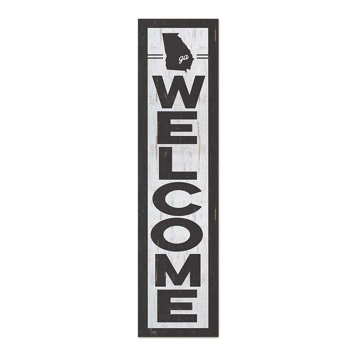 11x46 State Welcome Georgia Leaner Sign