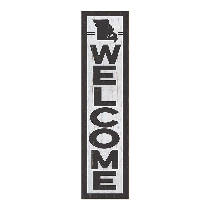 11x46 State Welcome Missouri Leaner Sign