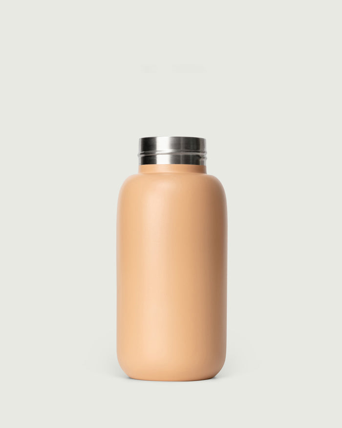 Macchiato::16oz Bottle Sunnies Flask Tumbler brown front