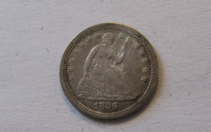 1856-O Seated Liberty Half Dime.  XF-40 | Of Coins & Crystals