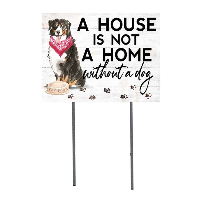 18x24 Bernese Mountain Dog Lawn Sign