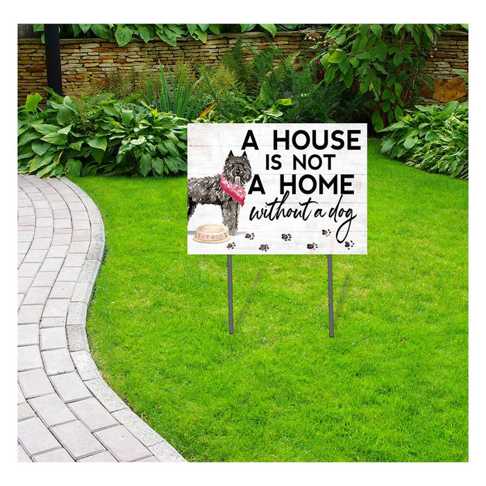 18x24 Bouvier des Flandres Dog Lawn Sign