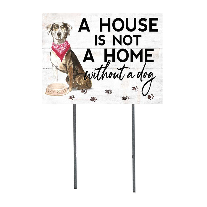 18x24 Catahoula Leopard Dog Lawn Sign