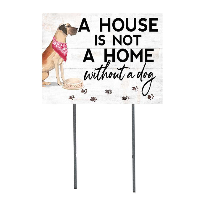 18x24 Great Dane Dog Lawn Sign