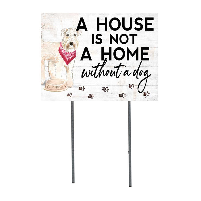18x24 Wheaten Terrier Dog Lawn Sign